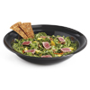 G. E. T. Melamine Rimmed Bowl, Milano Series, 3 qt., 14" x 3" Deep, Black
