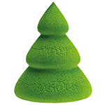 Martellato 3D Merry Christmas Tree Polycarbonate Chocolate Mold, 2-Piece Mold