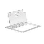 Cambro FlipLid Notched, 1/2 Size