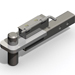 Lakeside Male Hitch - For Towing Single Pieces, 5" or 6" Casters