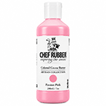 Chef Rubber Passion Pink Artisan Cocoa Butter, 7 oz.