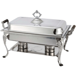 408-1 Full Rectangular Crown Chafer 8-Quart, Used Acceptable Conditio