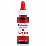 Chefmaster Napa Red Candy Color, 2 oz.