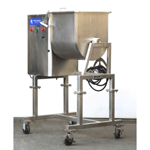 Leland Southwest HD100DA90 Commercial Heavy Duty Stainless Steel Double Action Counter-Rotate Meat Mixer, Used Excellent Condition 