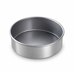 Chicago Metallic Round Aluminized Steel Cake Pan, 6" x 2" Deep - Case of 12