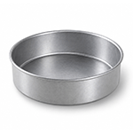 Chicago Metallic Round Aluminized Steel Cake Pan, 7" x 2" Deep - Case of 12