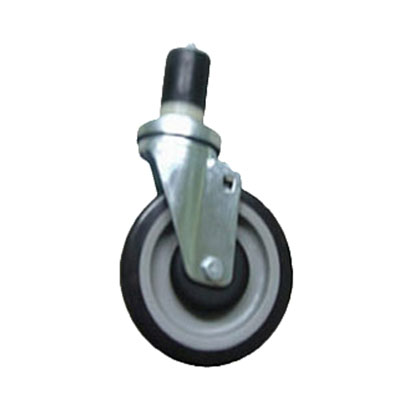 5" Stem Caster for Worktable, Without Brake