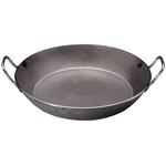 de Buyer, Carbone Plus - Heavy Quality Steel, 36 Cm Round Frypan 2 Handles, Opened Package
