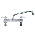 8" Deck Mount Faucet, 10" Spout