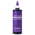 Chefmaster Jewel Purple Liqua Gel Food Coloring, 10.5 oz.