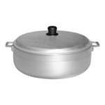 Caldero, 22.6 quart capacity, with lid, aluminum