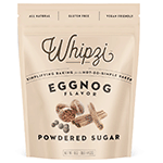 Whipzi Eggnog Flavored Powdered Sugar, 16 oz.