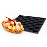 Flexipan Origine Quenelles Mold, 32 Cavities