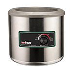 Winco Round Electric Food Cooker / Warmer 7 Quart, Used Excellent Condition