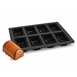 Flexipan Mini 3D Logs Mold, 8 Cavities