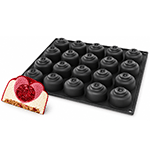 Flexipan Inspiration Round Mold, 15 Cavities