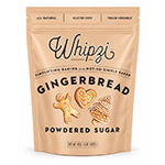 Whipzi Gingerbread Flavored Powdered Sugar, 16 oz.