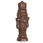Chocolate World Magnetic Nutcracker Polycarbonate Chocolate Mold, 2 Cavities