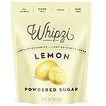 Whipzi Lemon Flavor Powdered Sugar, 16 oz.