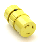 Slater Medalist L5-30R Locking Blade Female Connector 30A, 125V, L5-30C