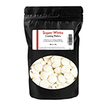 Super White Coating Wafers, 1 lb.