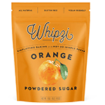Whipzi Orange Flavor Powdered Sugar, 16 oz.