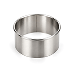 O'Creme Stainless Steel Circle Cookie Cutter, 2.75" Diameter