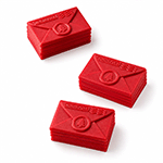 Pavoni Pavoflex PX43139 North Pole Envelope Silicone Mold, 15 Cavities