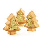 Silikomart PINO Tree Silicone Mold, 8 Cavities