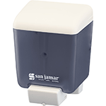 San Jamar Arctic Blue Manual Liquid Soap Dispenser, 30 oz.