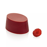 Silikomart SQ099 Oval Silicone Mold, 40 Cavities