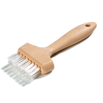 Carlisle Waffle Maker Cleaning Brush: 3" Wide Brush w/Teflon Bristles, 7" Long - Case of 12