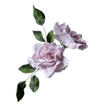 Crystal Candy Pink Rose Edible Flower Kit