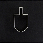 Dreidel Cookie Cutter, Heavy Duty Stainless Steel
