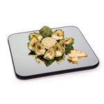 Geneva Rimless Display Mirror Tray - Square, 12"