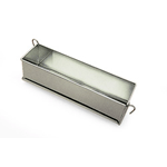 Gobel Pate Terrine Mold with hinges, Tinned Steel, 16" x 3" x 3" High