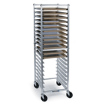 Lakeside Aluminum Pan & Tray Rack KD Unassembled, 20 Pan Cap.