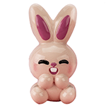 Martellato MINOU 3D Bunny Chocolate Mold, 2-Piece Set