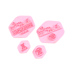 O'Creme Hermes Symbol Gumpaste Cutters, Set of 4