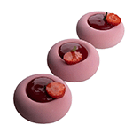 Pavoni Pavoflex PX43122 CEST LA VIE Silicone Mold, 12 Cavities