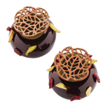 Pavoni PR002 Leaves Decorative Silicone Mold