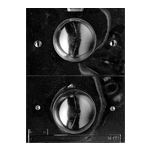 Plastic Bendable Chocolate Mold, Plain Ball 3", 2 Cavities