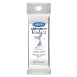 Satin Ice Silver Shimmer Vanilla Fondant, 4.4 Oz
