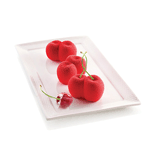 Silikomart "ROSSO CILIEGIA" Cherries Flexible Baking & Freezing Mold, 3.69 Oz., 6 Cavities