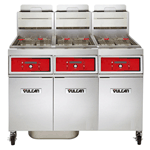 Vulcan Freestanding Gas Fryer - 255 lb. Oil Cap. w/ Solid State Digital Control, Natural Gas