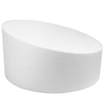 O'Creme Wacky Polystyrene Cake Dummy, 6 inch round